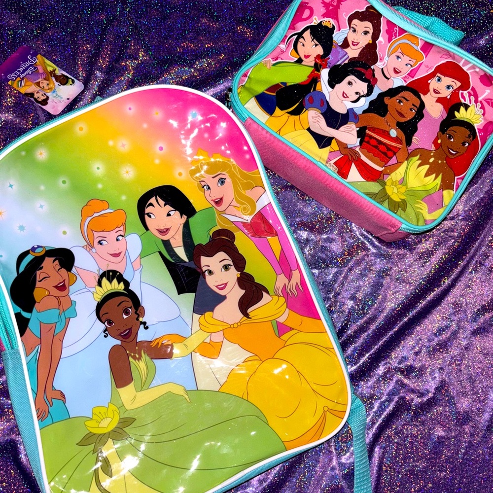 Disney Princess Backpack Set